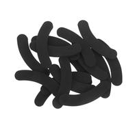 Tofficu 20 Pièces Semelles de Confort en Eva Noires pour Chaussures de Ski et Snowboard Absorption des Chocs et Performance Stable par Temps Froid, Sports d'hiver