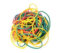 Tofficu 200 pièces Bandes Élastiques Colorées Accessoires Pratiques pour Machines Caoutchouc Flexible pour Prévenir de Aiguille Lors Tatouage