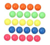 Tofficu 200 pièces Boules Plastique Colorées pour Comptage Jouets Éducatifs Garçon Fille Balle Ronde Portable Statistique Coordination Main Œil