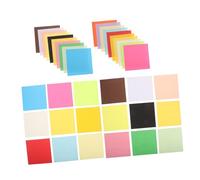 Tofficu 200 Pièces Papier Origami Carré Double Face Papier Pliant Lisse pour Activités Classe Maternelle et Projets DIY pour Débutants