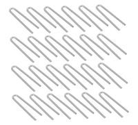 Tofficu 200 pièces U Shape Ceramic Craft Hooks Tungsten Wire High Temperature Resistant Pottery Kiln Tools For Hanging Ornaments Jewelry Making DIY