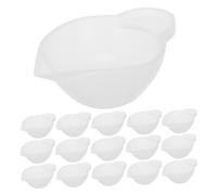 Tofficu 25 pièces Silicone Resin Mixing Cups Heat Resistant Epoxy Mixing Bowls With Nonstick Surface For Precise DIY Resin Crafting