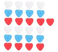 Tofficu 25pièces Blocs De Poids Réutilisables Forme De Cœur Pour Ballons Gonflés à Hélium Accessoires De Décoration Pour Mariage Et Fête
