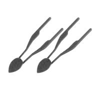 Tofficu 2pcs Embouts de Pyrogravure en Fer pour Pyrograveur sur Bois, Travail Détaillé, Usage Polyvalent, Accessoires pour Kit de Pyrogravure Bois