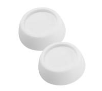 Tofficu 2Pièces Coussinets Antivibrations pour Machine à Lot de Patins Antidérapants Stabilisateur pour Électroménager Protection Bruit les Compatible