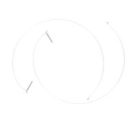 Tofficu 2pièces Joint De Machine à Laver Avec Bague De Serrage Pour Porte De Lave-linge De Bagues Étanchéité Pour Joint De Coffre Et Unité De Serrage