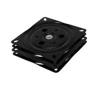 Tofficu 2pièces Siège Pivotant Base Métallique pour Chaise De Bureau Plaque Tournante pour Tabouret De Bar De Rechange pour Siège Inclinable pour Bateau