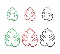 Tofficu 3 Ensembles Support pour Plantes Monstera en PP Forme Feuille, Installation Facile, Usage Polyvalent, pour Plantes Grimpantes D'intérieur et D'extérieur