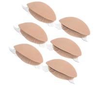 Tofficu 3 Paires de Paupières Remplaçables en Silicone Réalistes pour Entraînement la Pose D'extensions de Cils sur Tête de Mannequin, Design Solide et Pratique