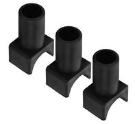 Tofficu 3 Pièces Guide de Rail D’assise pour Fauteuil Roulant Noir, U en Plastique