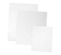 Tofficu 3 pièces Lot de Panneaux de Toile de Peinture Résistants et Durables pour Peinture Acrylique et Huile Pratique pour Étudiants et Artistes
