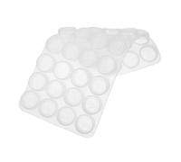 Tofficu 3 Pièces Moule Silicone Mini Échecs Moulage de Pièces de Jeu Chinois DIY Personnalisation Facile Outil de Bricolage pour Famille Amis