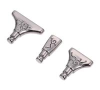 Tofficu 3 pièces Outils de Peinture Diamantée Embouts Métalliques pour Stylo de Forage Compatibles avec Forets Diamantés et Durables pour Création DIY
