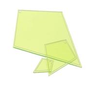 Tofficu 3 Pièces Patchwork Quilting Templates DIY Craft Rulers For Sewing And Quilt Design