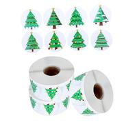 Tofficu 3 Rouleaux Étiquettes Enveloppe Auto Adhésives Décorations Festives Résistantes Résidu pour