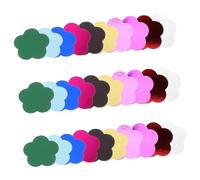 Tofficu 30 Feuilles Kit Découpé pour Garçon Fille Formes Pliables Cœur Étoile Fleur Diy Bricolage Décoratif Fête Scolaire