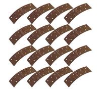 Tofficu 30 Pièces Bandes Adhésives Double Face Noires pour Extensions de Cheveux Réutilisables et Étanches en Plastique, pour Perruques et Rallonges Capillaires