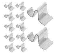 Tofficu 30 Pièces Clips Inoxydable pour Étagères de Meubles Supports Résistants Aux Rayures Installation Facile et Compatibilité pour Armoires de Bureau et Cuisine
