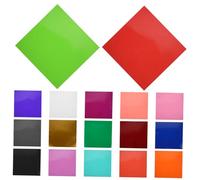Tofficu 36 feuilles Thermocollant Textile pour T Shirts Papier Sublimation DIY Transfert Chaleur Vrac pour Sweatshirts et Hoodies