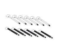 Tofficu 36pièces Stylus Capacitif avec Porte-clés Stylo Tactile pour Écran Pratique Et Portable Écriture Fluide