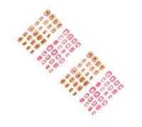 Tofficu 4 Boîtes Faux Ongles D'halloween pour Garçon et Filles, Plastique | Thème Halloween, Usage Maison, Longue Durée et Résistance, Lot Décoratif pour Filles et Garçons