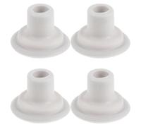 Tofficu 4 Pièces Joints en Silicone Étanches Compatibles Brosse à Dents Électrique Hx6/hx9, Anneaux de Remplacement pour Manche, Accessoires de Protection Anti-fuite pour Soins