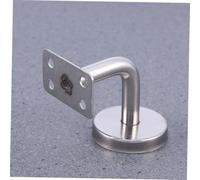 Tofficu 4 pièces Lot de Supports de Main Courante Acier Inoxydable pour Escalier Intérieur Fixation Murale Robuste et Améliore la Sécurité Stabilité Du Garde Corps
