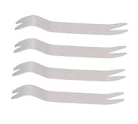 Tofficu 4 pièces Outils de Dépose à Clous Levier Antirayures et Économiseur Effort Compact pour Bricolage Réparation Automobile et Menuiserie