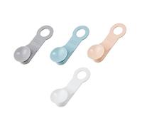 Tofficu 4 pièces Poignées Relevez Abattant Wc Portable Anneau Pratique Sans Contact pour Maison Bureau Salle de Bain