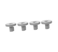 Tofficu 4 Pièces Roulette Lave Durable pour Panier Inférieur Compatible Stable et Facile à Installer