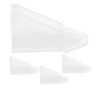 Tofficu 4 pièces Serrures de Sécurité pour Portes Coulissantes Transparentes sans Vis Protection Garçon Fille Verrouillage Facile une Main Blocage Sécurisé pour Fenêtres et Armoires