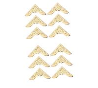 Tofficu 40pièces De Métalliques pour Albums Carnets Et Dossiers Style Vintage pour Scrapbooking Décoration