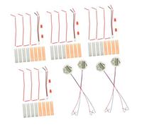 Tofficu 4ensembles Kit Électricité pour Pommes De Terre Projet Scientifique Kit Expériences avec Diode Lumineuse Batterie à Fruits Jouet Éducatif pour Garçon Fille Expérience De