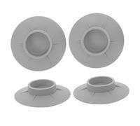 Tofficu 4pièces Patins Anti-vibrations Pour Machine à Laver Stabilisateurs Antidérapants Pour Meubles Butées Pour Patins De Machine