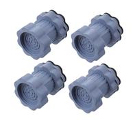 Tofficu 4pièces Stabilisateur Pour Lave-linge Et Sèche-linge Tapis Anti-vibrations Patins Antidérapants Pour Machine à Laver