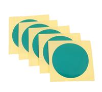 Tofficu 5 feuilles Autocollants Identification Manomètre Étanches et Réfléchissants Lot de Étiquettes Adhésives pour Indication Pression Haute et Basse Étiquettes Jauge de Sécurité Vert
