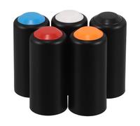 Tofficu 5 Pièces Battery Caps For Wireless Microphones Plastic Mic Battery Covers Compatible With Beta Pgxslx Replacement End Caps For Secure Performance