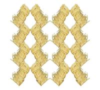 Tofficu 50 Pièces Allume-feu en Bois Khaki pour Camping et Survie, Facile à Allumer, Auto-carbonisant, pour Barbecue et Feu de Cheminée