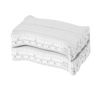 Tofficu 50 Pièces Ruban à Mesurer Papier Ruban Jetable Précis pour Mesure de Plaies Corps et Projets de Couture