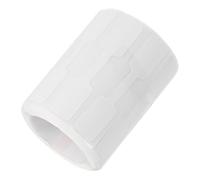 Tofficu 500 pièces Étiquettes Prix Bijoux Autocollantes Blanches Autocollants Vierges Papier Kraft Épais Compatibles Bagues Colliers Bracelets Étiquettes Personnalisables pour Commerce de