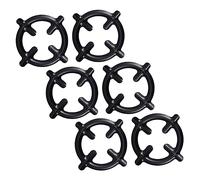 Tofficu 6 Pièces Support de Cuisinière à Lot de Supports pour Cafetière Réducteurs de Brûleur de Haute Qualité pour Antidérapants et Durables