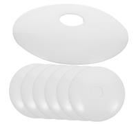 Tofficu 6 pièces Support Lustre Plafond Coupelle Métallique Luminaire Décoratif pour Salon et Chambre