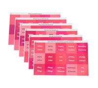 Tofficu 6feuilles Gommettes Mois Adhésives Décoratives Étanches Marque-pages Mensuels Petits Index Pour Planificateur Scolaire Et Bureau Stickers Colorés Pour Organisation Et Classement