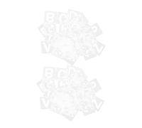 Tofficu 72 pièces Pochoirs Lettres et Chiffres Plastique Réutilisables pour Peinture Au Spray et Projets DIY Bricolage et Signalisation