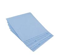 Tofficu 80pièces Chiffons De Nettoyage Microfibre pour Lunettes Et Écrans Caméra Téléphone Et Bijoux Bleu