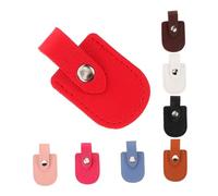 Tofficu 8pièces Pochette Ciseaux Ongles Ergonomique Protectrice Multifonctionnelle Organisateur Rangement Manucure Couleurs Assorties