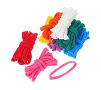 Tofficu 96 Pièces Loops Élastiques Colorés pour Tissage Élastiques Pastel Résistants pour Bracelets et Dessous de Plat Kit de Rechargement pour Projets DIY et Activités Manuelles