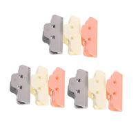 Tofficu 9pièces Clips De Fixation pour Dessin Diamant Outils De pour Clips Antipoussière Modèle Élégant Plastique
