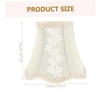 Tofficu Abat Jour à Fond Ondulé pour Plafonnier Protège Lumière Décoratif Accessoire Simple pour Lampe de Plafond et Murale Style Élégant pour Chambre et Salon
