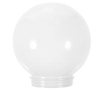 Tofficu Abat-Jour Globe Sphérique 6 Pouces Luminaire Intérieur En Acrylique Cache-Lumière Décorative Pour Salon Chambre Patio Élégant